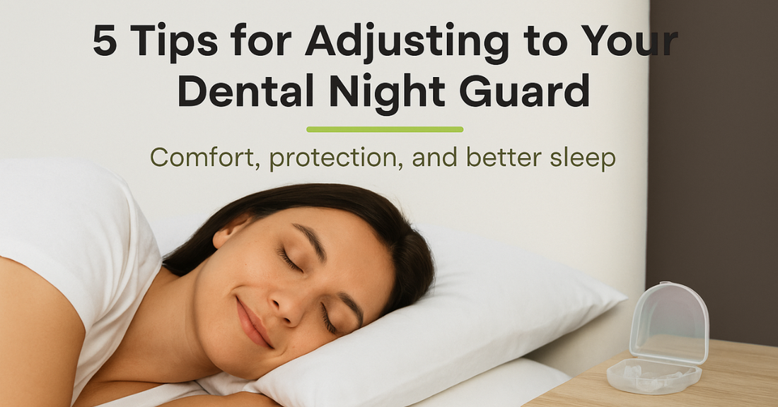 5 Tips for Adjusting to Your Dental Night Guard (and Making It Comfortable Fast)