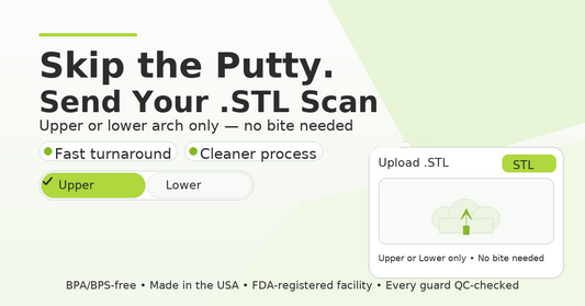 Skip the Putty: Send Your .STL Scan for a Custom Night Guard