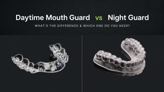 day guard vs night guard comparison graphic