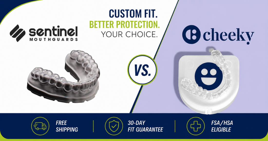 Sentinel Mouthguards vs. Cheeky: Which Custom Night Guard Is Better? (2026 Comparison)