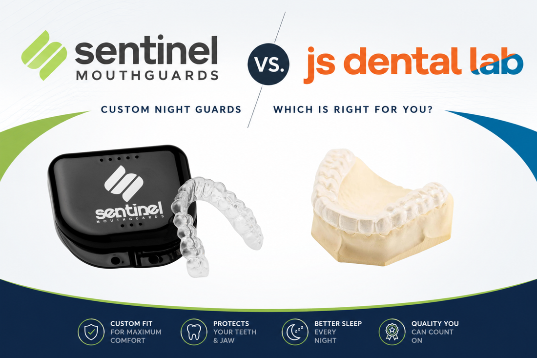 Sentinel Mouthguards vs. JS Dental Lab: Which Custom Night Guard Is Right for You?
