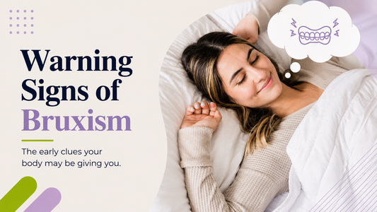 woman stretching in bed warning signs of bruxism guide